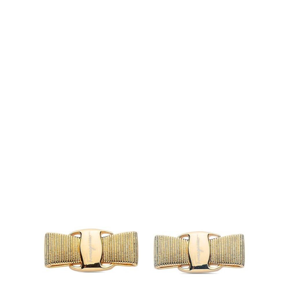 Ferragamo Gold Brass Women's Earrings